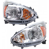 For 2014-2017 Mitsubishi Mirage Headlight DOT Certified Bulbs Included (CLX-M0-20-9682-00-1-PARENT1)