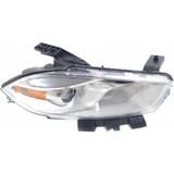 For 2016 Dodge Dart Headlight Chrome DOT Certified Bulbs Halogen Code LMC Code MFP Chrome Bezel (CLX-M0-20-9338-70-1-PARENT1)