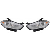 For 2013-2015 Dodge Dart Headlight Bulbs Halogen Chrome Trim (CLX-M0-20-9338-90-PARENT1)
