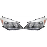 For 2012-2014 Toyota Yaris Headlight DOT Certified Bulbs Included ;L|LE (CLX-M0-20-9272-00-1-PARENT1)