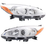 For 2012-2017 Mazda 5 Headlight DOT Certified Bulbs Included ;Halogen (CLX-M0-20-9278-00-1-PARENT1)