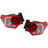 For 2009-2010 Acura TSX Tail Light DOT Certified Bulbs Included Sedan (CLX-M0-11-6452-00-1-PARENT1)