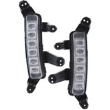 For 2017-2018 Hyundai Santa FE Day Time Running Light DOT Certified (CLX-M0-12-5400-00-1-PARENT1)