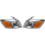 For 2000-2001 Toyota Camry Turn Signal/Side Marker Light w/ Bulbs Included (CLX-M0-18-5522-00-PARENT1)