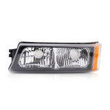 For 2002-2006 Chevy Avalanche Turn Signal / Side Marker Light DOT Certified w/o Body Cladding; Incls signal/marker & running lamps; (CLX-M0-18-5898-01-1-PARENT1)