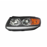 For Hyundai Santa Fe 2012 Headlight Assembly Clear Reflector. Black Bezel Halogen CAPA Certified (CLX-M1-320-1133L-ACN2C-PARENT1)