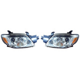 For Mitsubishi Outlander 2005 2006 Headlight Assembly LS/SE/XLS Model DOT Certified (CLX-M1-313-1138L-AF1-PARENT1)