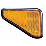 CarLights360: For 2003-2008 HONDA ELEMENT Side Marker Light Assembly w/Bulbs Black Housing (CLX-M1-316-1414L-AS2-CL360A1-PARENT1)