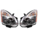 For Nissan Rogue 2008 Headlight Assembly Halogen CAPA Certified (CLX-M1-314-1167L-ACD-PARENT1)