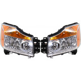 For Nissan Titan 2008-2014 Headlight Assembly CAPA Certified (CLX-M1-314-1166L-AC-PARENT1)