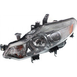CarLights360: For 2011 2012 2013 2014 NISSAN MURANO Headlight Assembly with Bulbs Black Housing-DOT Certified (CLX-M1-314-1173L-AC2-PARENT1)