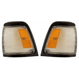 For 1992-1995 Toyota Pickup Parking Clearance Light Base Model Black (CLX-M0-TY426-B00DL-PARENT1)