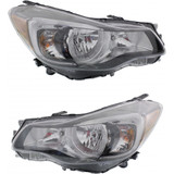 For Subaru Impreza Sedan/Wagon 2015 2016 Headlight Assembly Halogen Black CAPA Certified (CLX-M1-319-1123L-ACN2N-PARENT1)