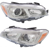 For Subaru WRX 2015 2016 Headlight Assembly Halogen DOT Certified (CLX-M1-319-1126L-AF-PARENT1)
