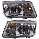 For 2002-2005 Volkswagen Jetta Headlight DOT Certified Bulbs Included w/o Fog Lights; Type 4 (CLX-M0-20-5654-70-1-PARENT1)