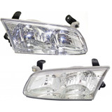 For 2000 2001 Toyota Camry Headlight CAPA Certified Bulbs Included (CLX-M0-20-5812-00-9-PARENT1)