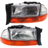 For 1997 Dodge Dakota Headlight (CLX-M0-CS056-B001L-PARENT1)