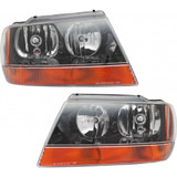For 1999-2004 Jeep Grand Cherokee Headlight DOT Certified Bulbs Included LAREDO|Sport (CLX-M0-20-5576-80-1-PARENT1)