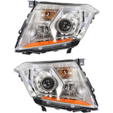 For 2010-2013 Cadillac SRX Headlight DOT Certified Bulbs Included Halogen (CLX-M0-20-9144-00-1-PARENT1)