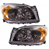 For 2009-2012 Toyota RAV4 Headlight DOT Certified Bulbs Included SPORT; for (CLX-M0-20-9160-00-1-PARENT1)