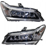 For 2014-2016 Acura MDX Headlight DOT Certified Bulbs Included ;LED (CLX-M0-20-9484-00-1-PARENT1)