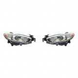 For 2014-2017 Mazda 6 Headlight CAPA Certified Lens & Housing Only Sedan Halogen (CLX-M0-20-9428-01-9-PARENT1)