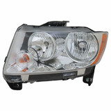 For 2011-2013 Jeep Compass Headlight DOT Certified Bulbs Included Halogen; Code LMB; w/o Leveling (CLX-M0-20-9166-90-1-PARENT1)