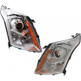For 2014-2016 Cadillac SRX Headlight CAPA Certified Bulbs Included Halogen (CLX-M0-20-9144-90-9-PARENT1)