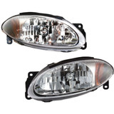 For 1998-2003 Ford Escort Headlight 2dr Coupe; ZX2 (CLX-M0-FR331-B001L-PARENT1)