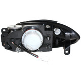 For 1998-2003 Ford Escort Headlight 2dr Coupe; ZX2 (CLX-M0-FR331-B001L-PARENT1)