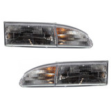 For 1994-1995 Ford Thunderbird Headlight Assembly (CLX-M0-FR375-B001L-PARENT1)