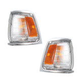 For 1989-1991 Toyota Pickup Park / Clearance Light 2WD; standard; Chrome (CLX-M0-TY509-B00CL-PARENT1)