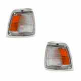 For 1992-1995 Toyota Pickup Park / Clearance Light 4WD; Chrome (CLX-M0-TY508-B00CL-PARENT1)