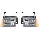 For 1995-1997 Chevy S10 Blazer Headlight Bulbs Included ;w/Composite Headlamps (CLX-M0-20-5092-00-PARENT1)