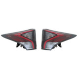CarLights360: For 2016 Toyota Prius Tail Light Assembly DOT Certified w/Bulbs (Vehicle Trim: UPPER) (CLX-M0-11-6898-00-1-CL360A1-PARENT1)