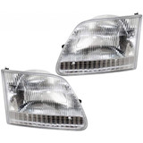 For 1997-2002 Ford Expedition Headlight CAPA Certified Bulbs Included (CLX-M0-20-3520-80-9-PARENT1)