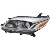 For 2015-2017 Toyota Sienna Headlight CAPA Certified Bulbs Included XLE|LIMITED; Halogen; w/LED DRL (CLX-M0-20-9628-00-9-PARENT1)