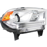 For 2014-2015 Dodge Durango Headlight Chrome DOT Certified Bulbs Included ;Halogen; w/o LED Lamps; Chrome Trim (CLX-M0-20-9546-00-1-PARENT1)