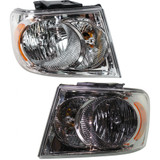 For Dodge Durango 2007-2009 Headlight Assembly CAPA Certified (CLX-M1-333-1120L-AC-PARENT1)