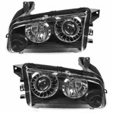 For Dodge Charger 2008-2010 Headlight Assembly HID Type (CLX-M1-333-1128L-ASH2-PARENT1)