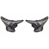 For Toyota Prius Headlight 2016 2017 2018 Non-Touring LED (CLX-M0-20-9800-00-CL360A55-PARENT1)
