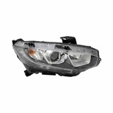 For Honda Civic Non Touring Headlight 2016 2017 2018 Halogen (CLX-M0-20-9778-00-CL360A55-PARENT1)