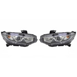For Honda Civic Si Headlight 2019 2020 Halogen (CLX-M0-20-9778-00-CL360A56-PARENT1)