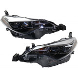 For Toyota Corolla XLE / XSE / SE / 50th Headlight 2017 2018 2019 Dual LED CAPA (CLX-M0-20-9884-00-9-CL360A55-PARENT1)