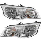 KarParts360: For 2003 2004 2005 2006 2007 SATURN ION Headlight Assembly w/Bulbs (CLX-M0-GM378-B001L-CL360A1-PARENT1)