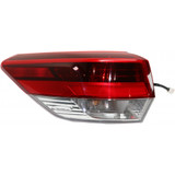 For Toyota Highlander Outer Tail Light 2018 2019 Clear Lens LED (CLX-M0-11-6978-90-CL360A55-PARENT1)