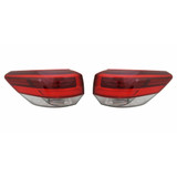 For Toyota Highlander Outer Tail Light 2018 2019 Clear Lens LED (CLX-M0-11-6978-90-CL360A55-PARENT1)