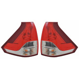 For Honda CRV Lower Tail Light 2012 2013 2014 CAPA Certified (CLX-M0-11-6444-00-9-CL360A55-PARENT1)
