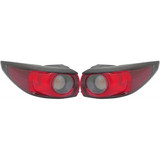 For Mazda CX5 Outer Tail Light 2017 18 19 2020 Sport / Touring w/o Signature Lamps CAPA Certified (CLX-M0-11-9006-00-9-CL360A55-PARENT1)