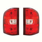 For Chevy Silverado 1500 / 2500 / 3500 Tail Light 2010 11 2012 2nd Design (CLX-M0-11-6222-90-CL360A55-PARENT1)